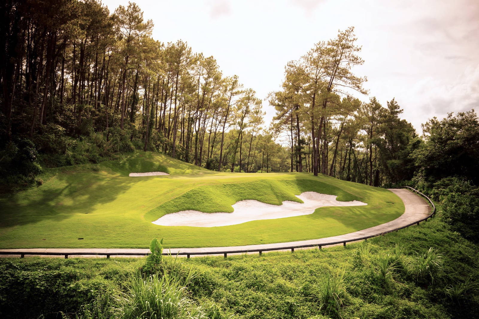 Green, Bunker, Trang An Golf & Country Club, Hanoi, Vietnam