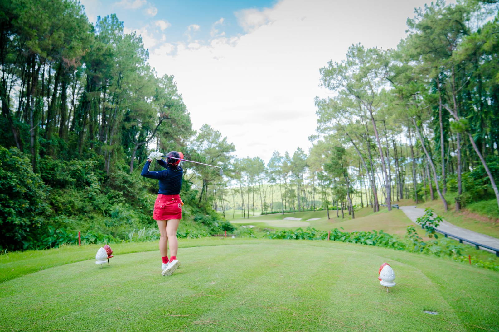 Tee Box, Trang An Golf & Country Club, Hanoi, Vietnam
