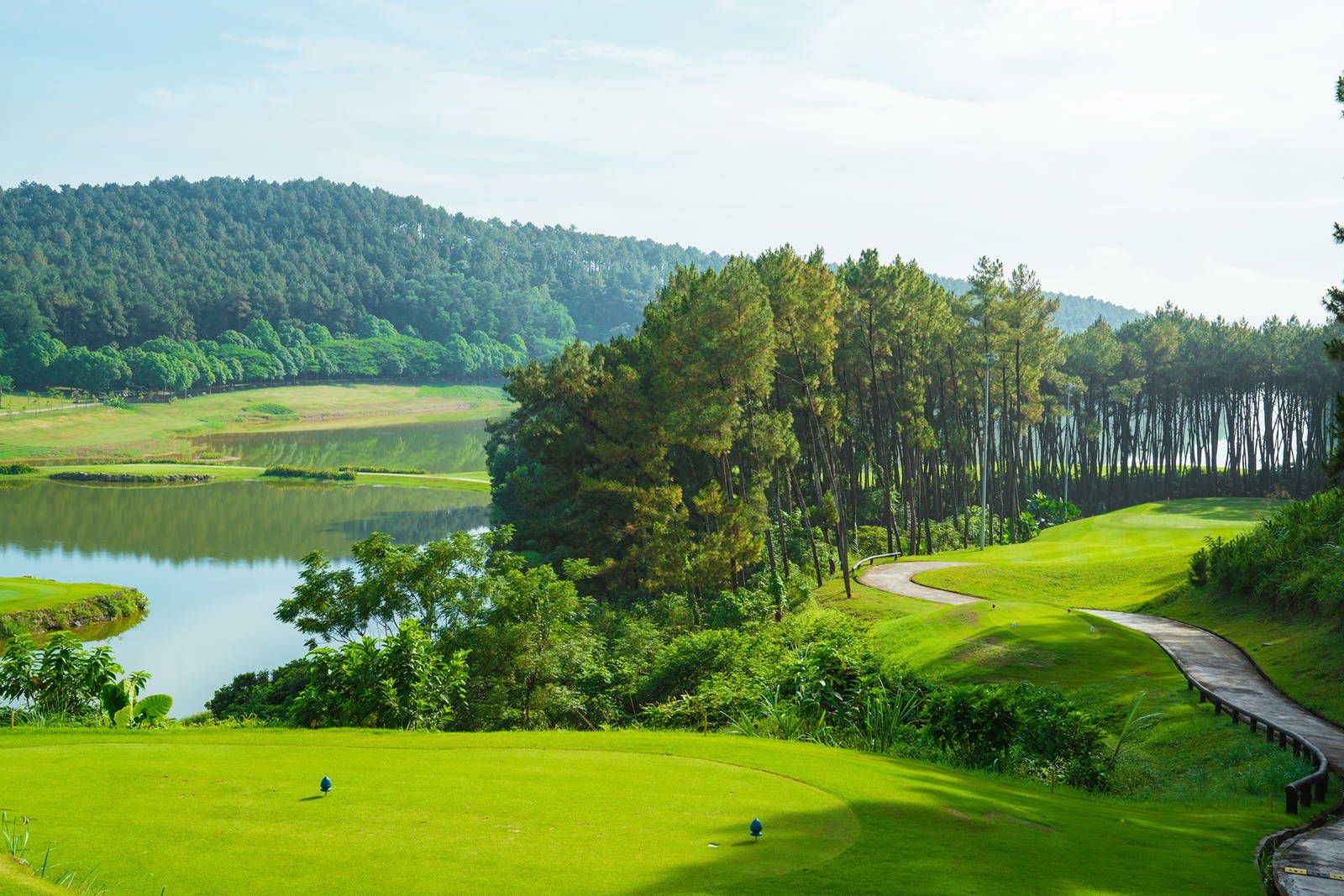 Tee Box, Trang An Golf & Country Club, Hanoi, Vietnam