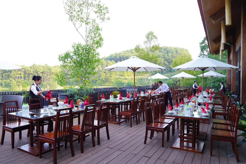 Terrace, Trang An Golf & Country Club, Hanoi, Vietnam