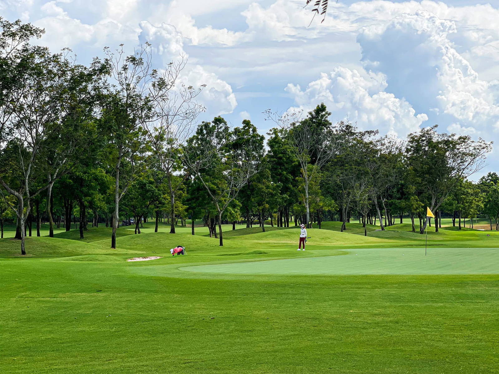 Green, Treasure Hill Golf Club, Pattaya, Thailand