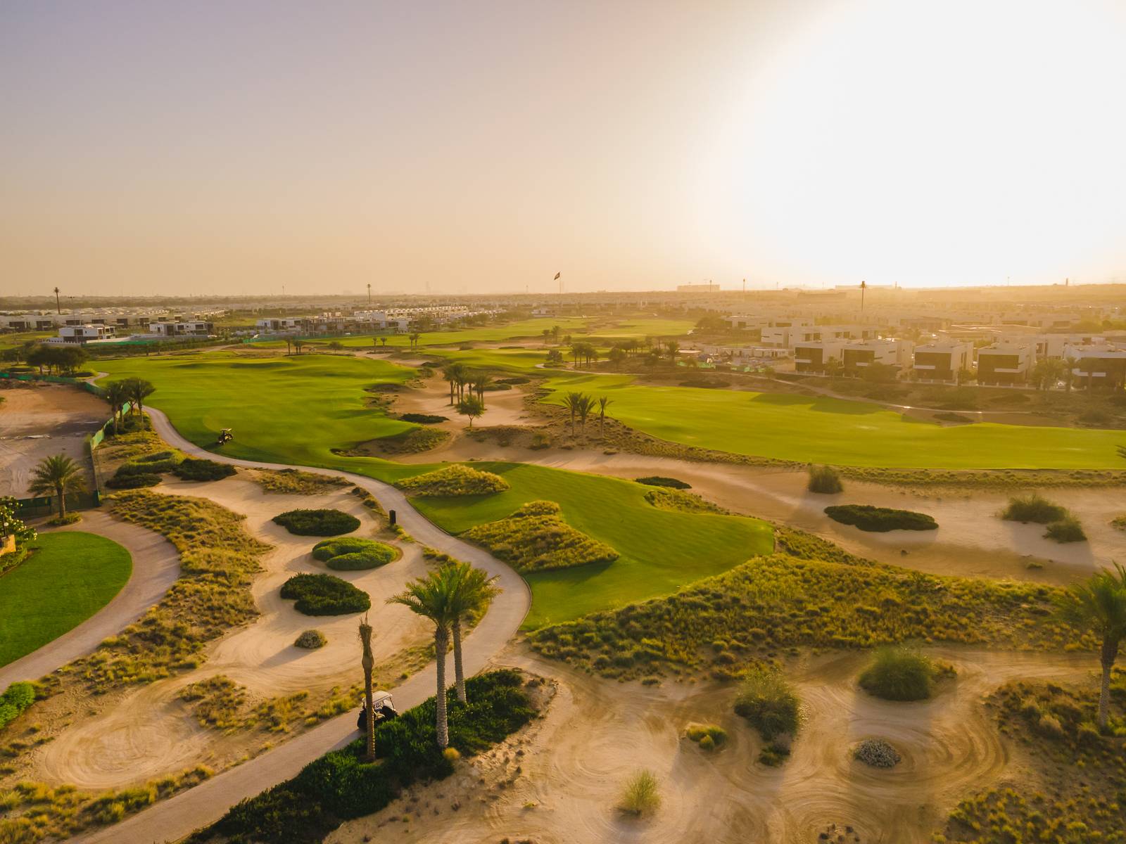 Aerial View, Trump International Golf Club, Dubai, United Arab Emirates