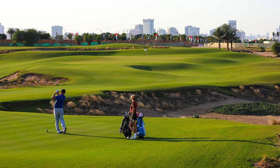 Approach, Trump International Golf Club, Dubai, United Arab Emirates