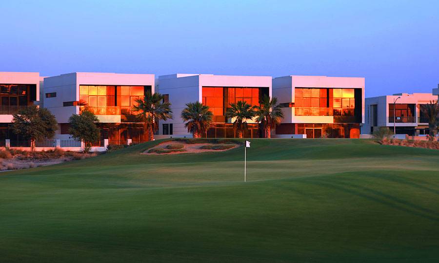 Green, Trump International Golf Club, Dubai, United Arab Emirates