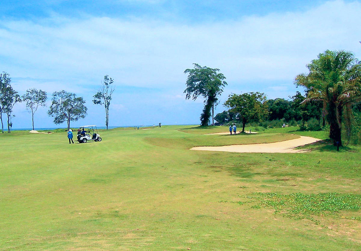 Fairway, Tublamu Navy Golf Course, Khao Lak, Thailand