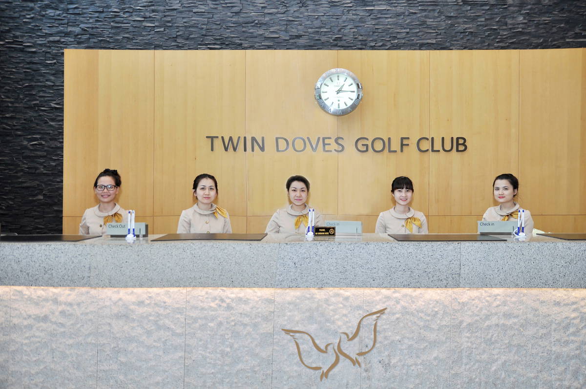 Reception, Twin Doves Golf Club, Ho Chi Minh, Vietnam