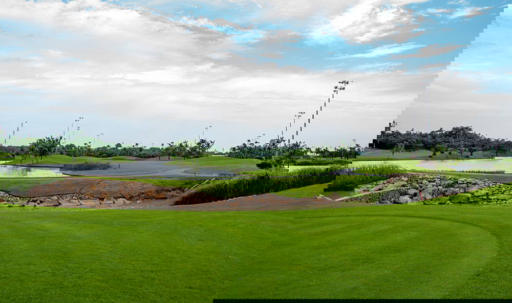 Tee Box, Twin Doves Golf Club, Ho Chi Minh, Vietnam