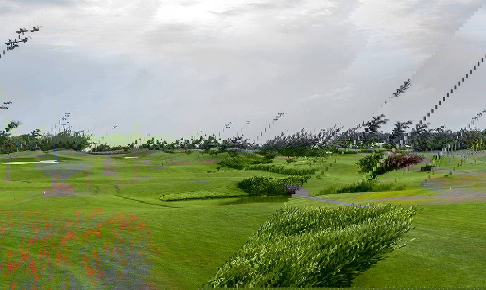 Tee Box, Twin Doves Golf Club, Ho Chi Minh, Vietnam