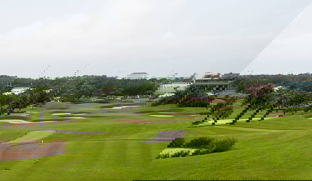 Tee Box, Twin Doves Golf Club, Ho Chi Minh, Vietnam