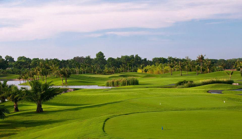 Tee Box, Twin Doves Golf Club, Ho Chi Minh, Vietnam
