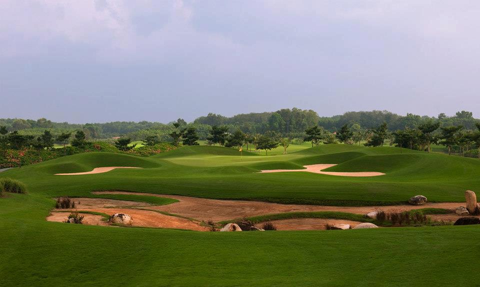 Tee Box, Twin Doves Golf Club, Ho Chi Minh, Vietnam