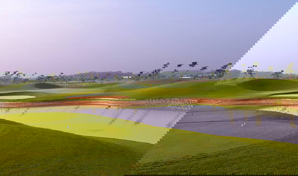 Tee Box, Twin Doves Golf Club, Ho Chi Minh, Vietnam