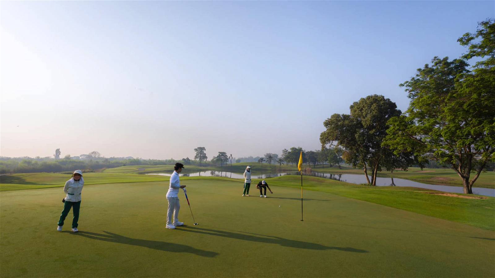 Green, Uniland Golf & Country Club, Bangkok, Thailand