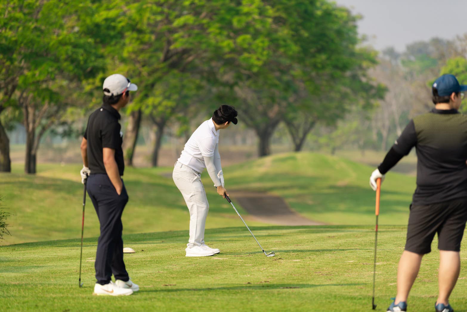 Tee Box, Uniland Golf & Country Club, Bangkok, Thailand