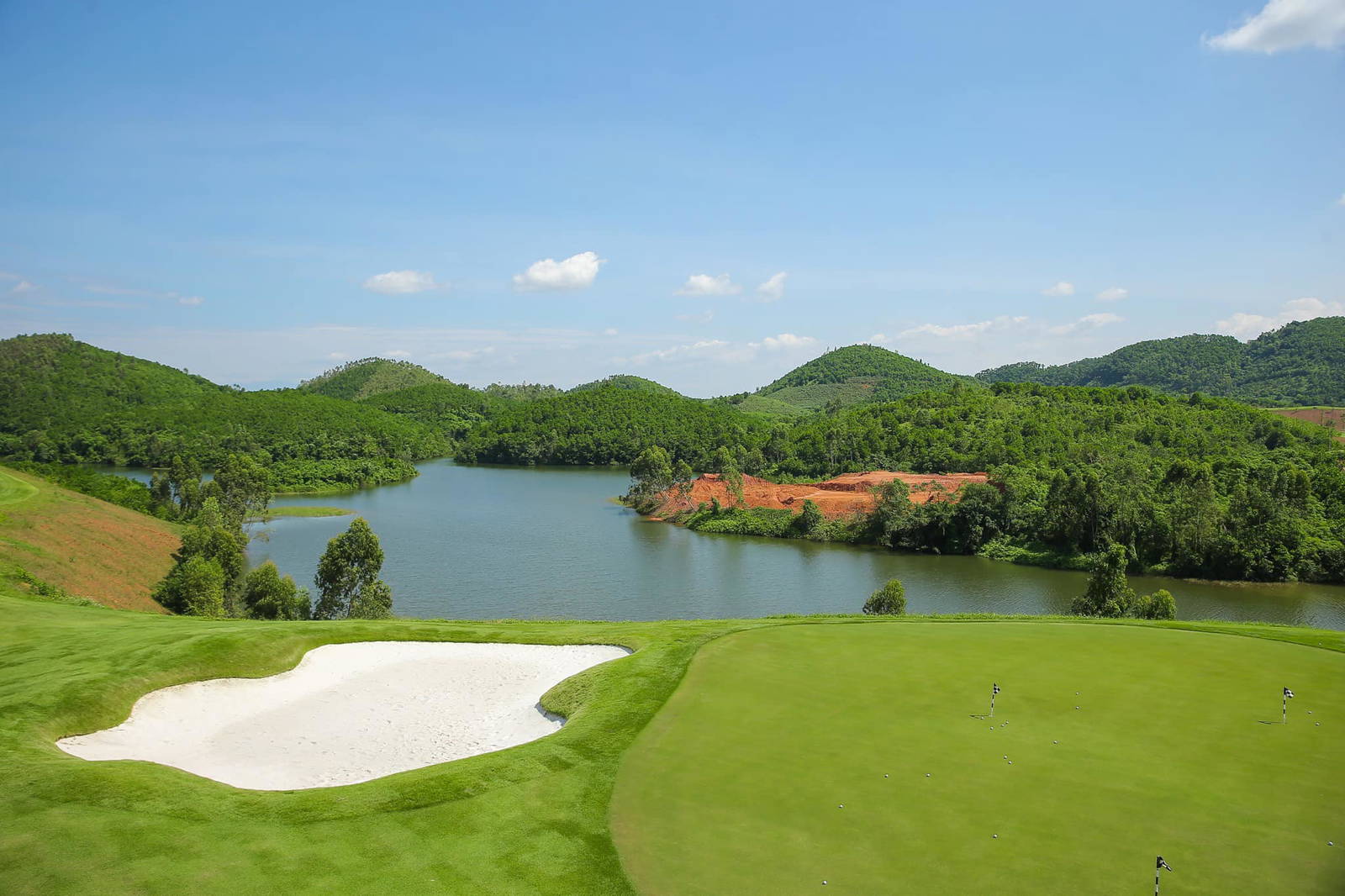 Green, Van Lang Empire Golf Club, Hanoi, Vietnam