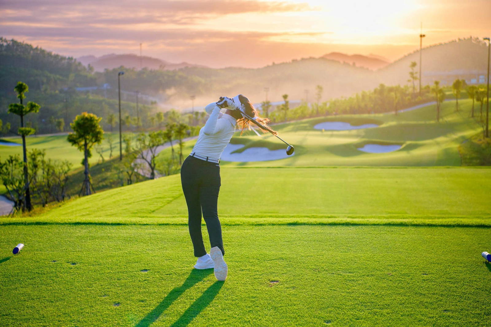 Tee Box, Van Lang Empire Golf Club, Hanoi, Vietnam