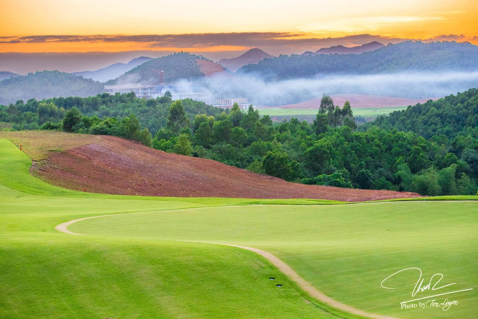 Green, Van Lang Empire Golf Club, Hanoi, Vietnam