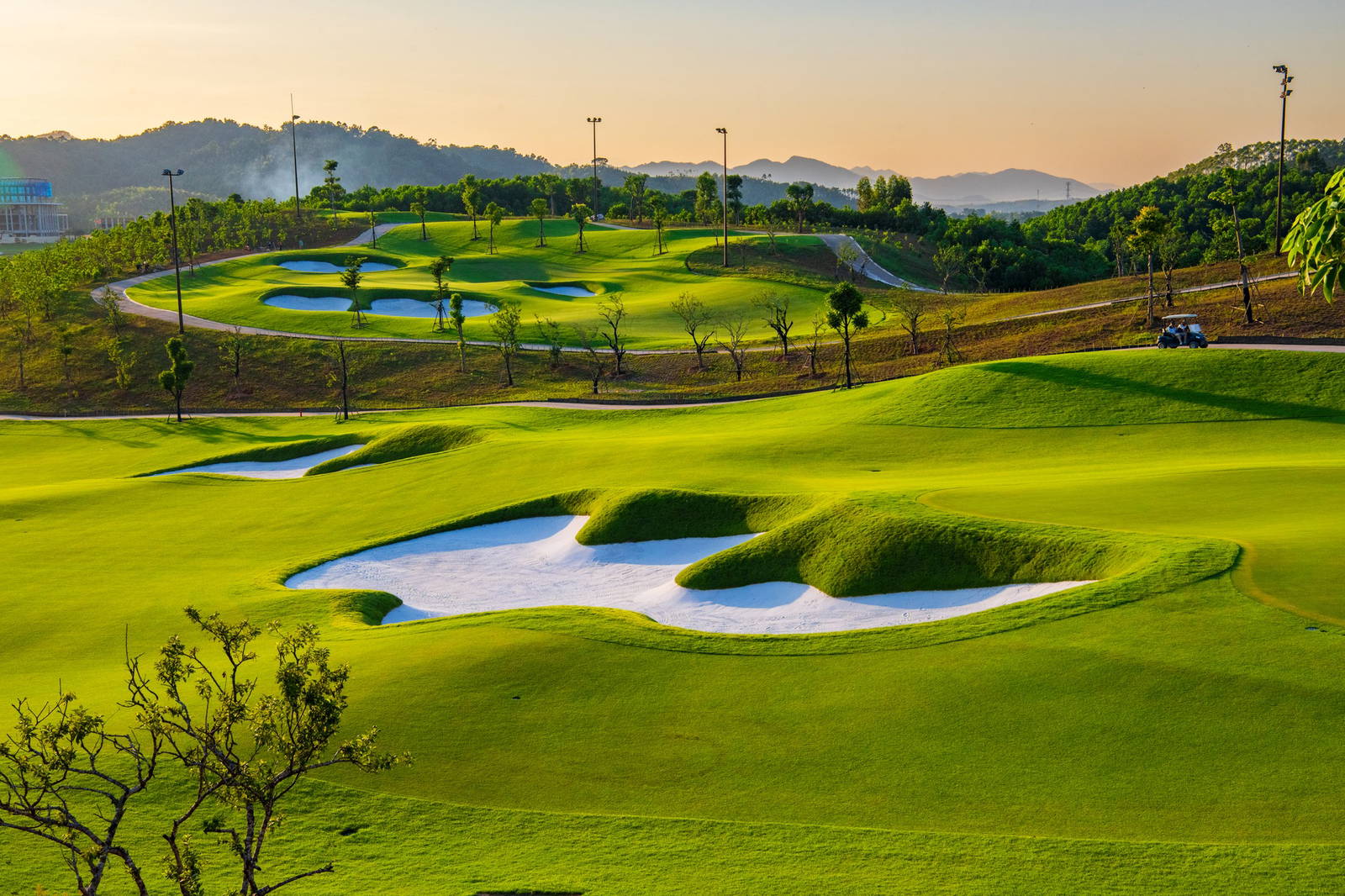 Fairway Bunker, Van Lang Empire Golf Club, Hanoi, Vietnam