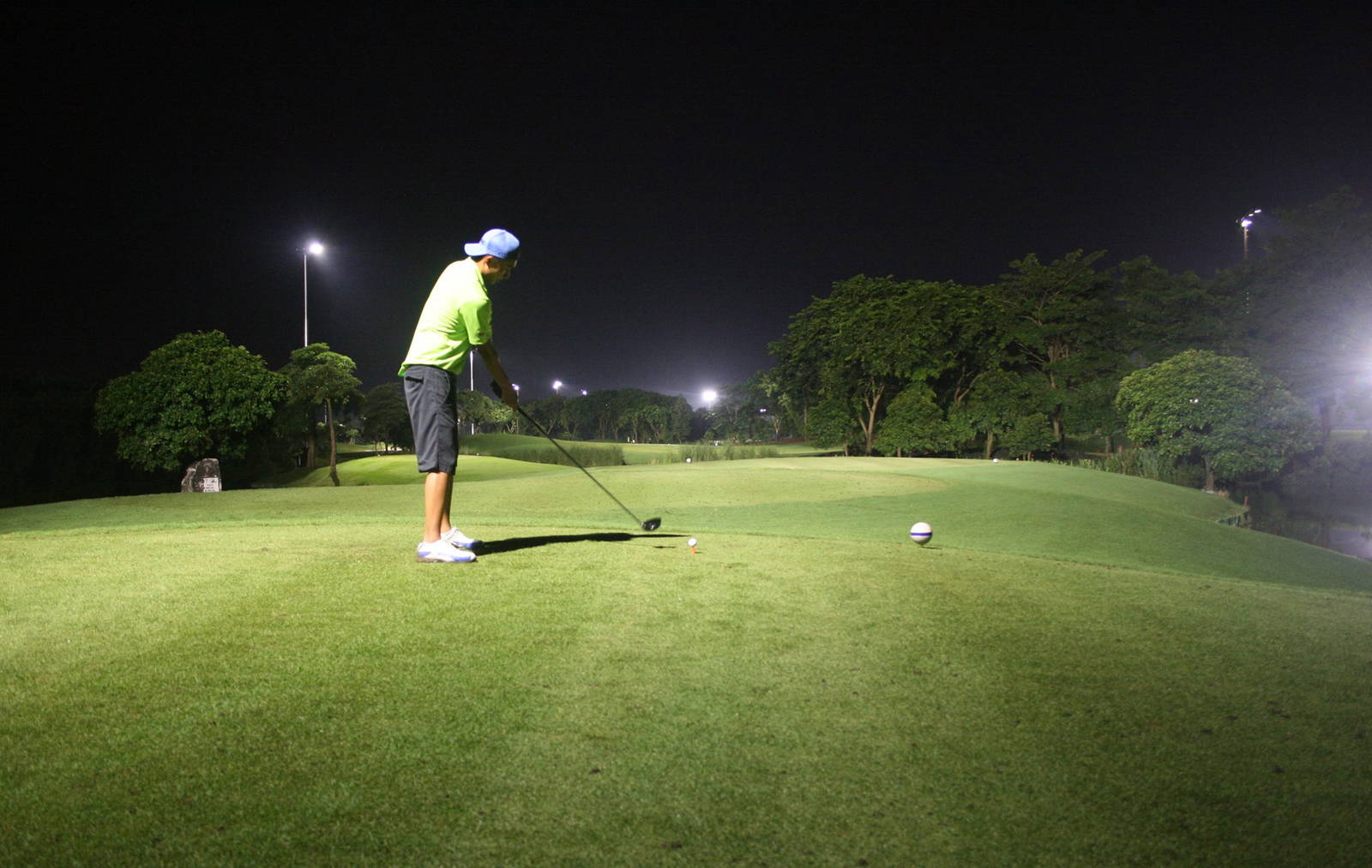 Tee Box, Van Tri Golf Club, Hanoi, Vietnam