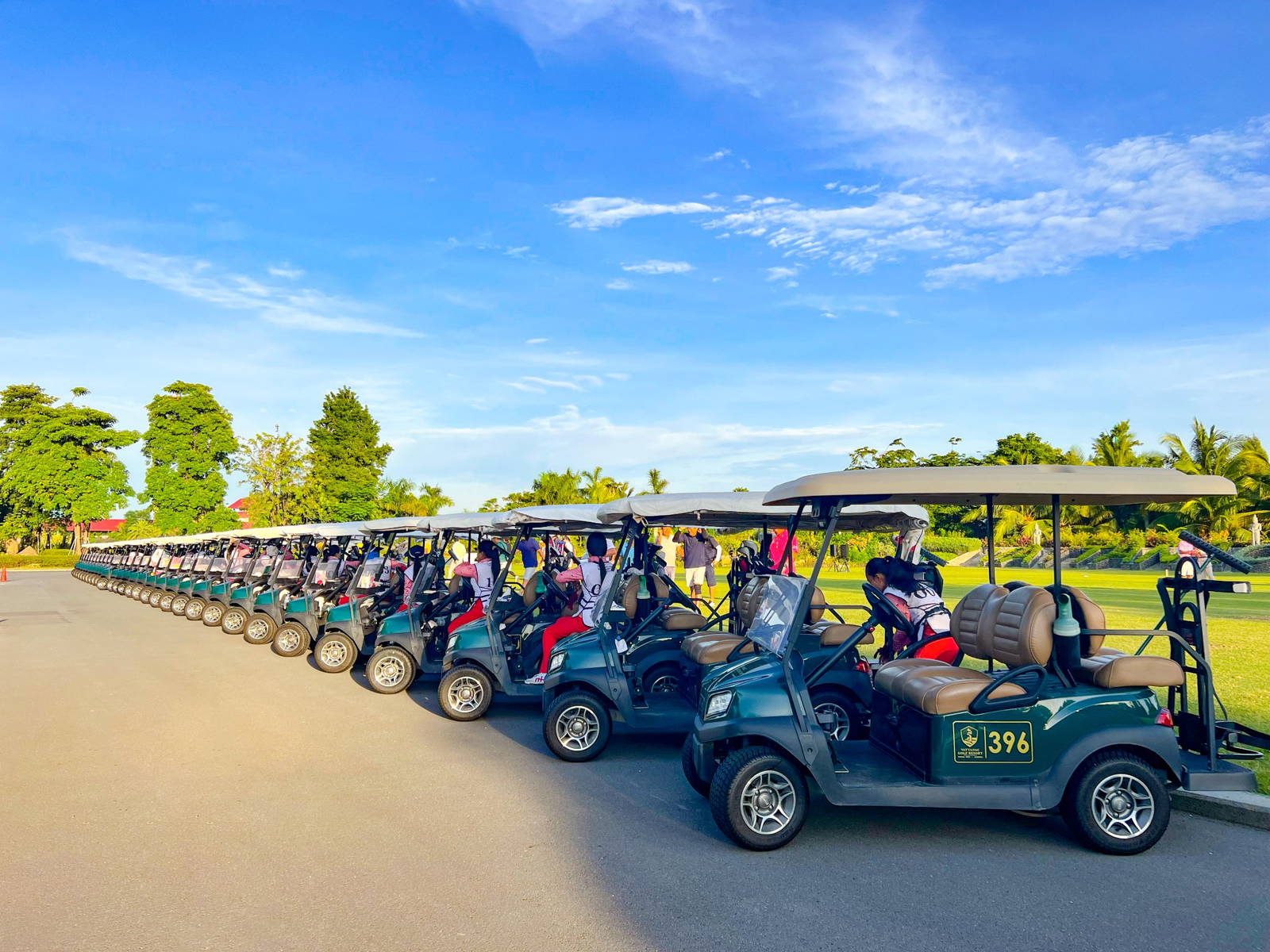 Caddie, Cart, Vattanac Golf Resort (West Course), Phnom Penh, Cambodia