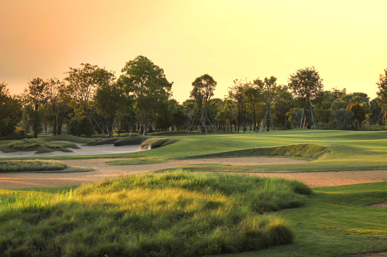 Approach, Vattanac Golf Resort (East Course), Phnom Penh, Cambodia