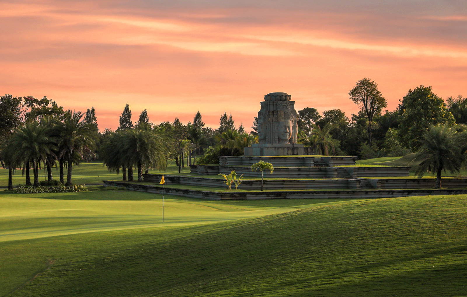 Green, Vattanac Golf Resort (East Course), Phnom Penh, Cambodia