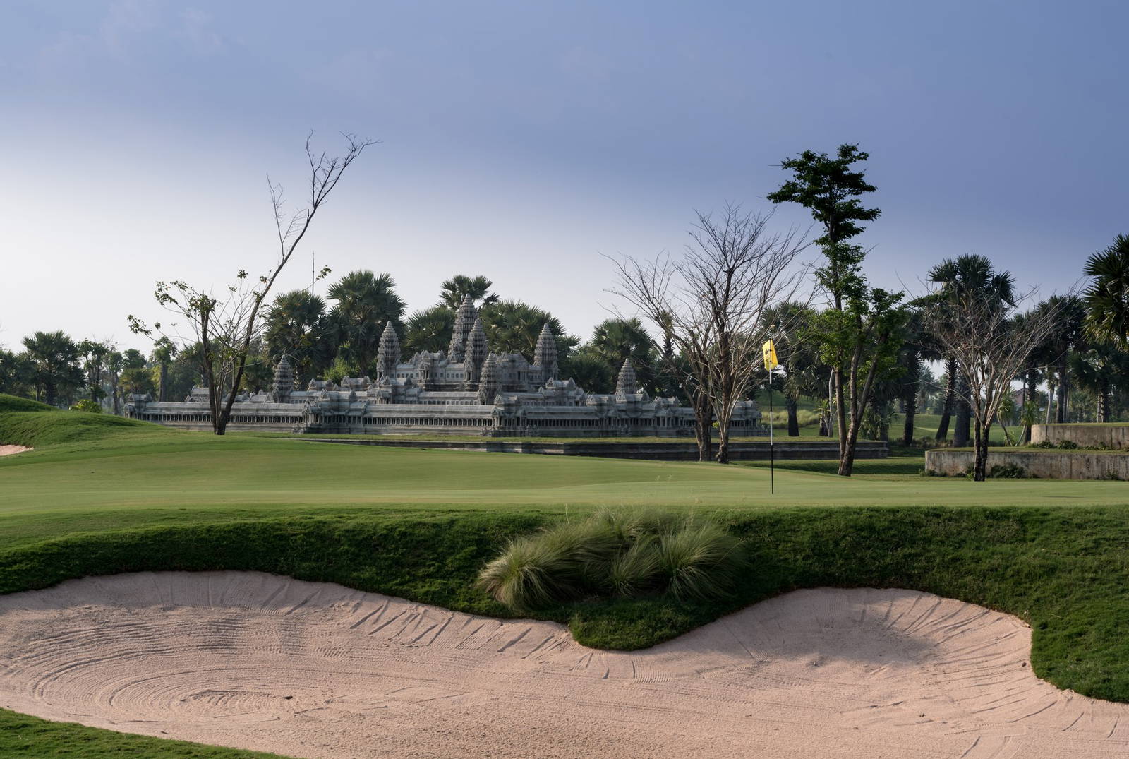 Green, Bunker, Vattanac Golf Resort (East Course), Phnom Penh, Cambodia