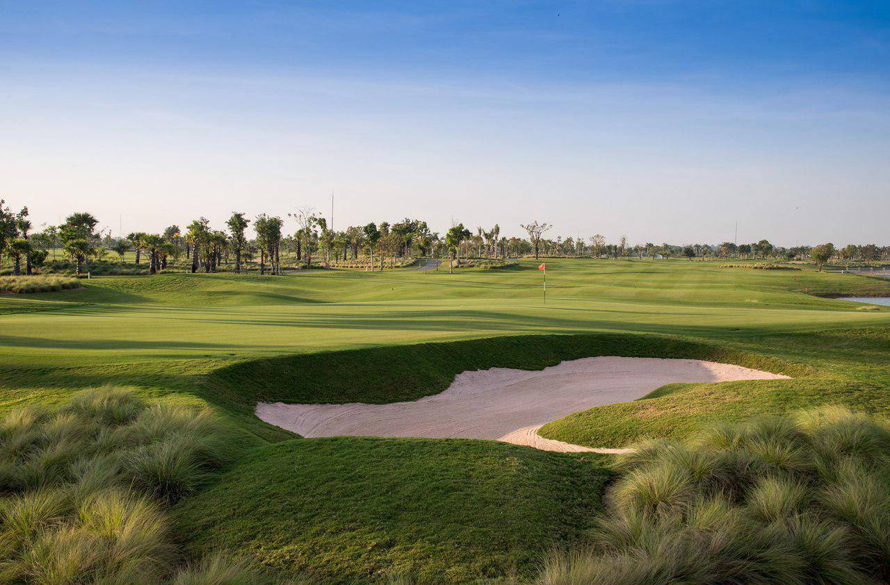 Greenside Bunker, Vattanac Golf Resort (East Course), Phnom Penh, Cambodia