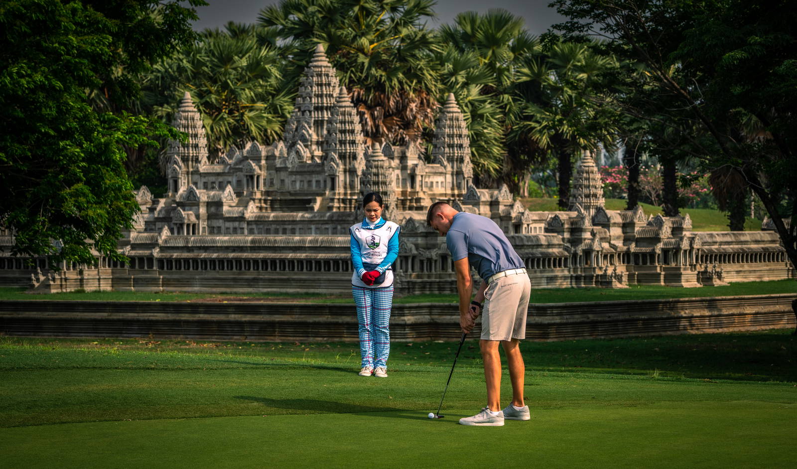 Green, Vattanac Golf Resort (East Course), Phnom Penh, Cambodia