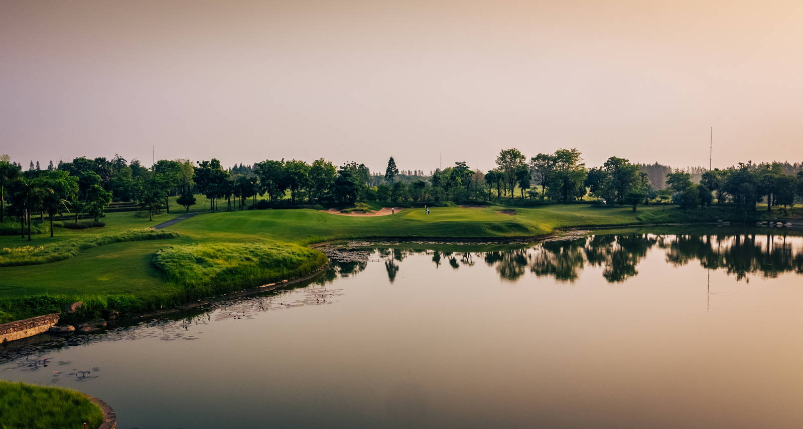 Water Hazard, Vattanac Golf Resort (East Course), Phnom Penh, Cambodia