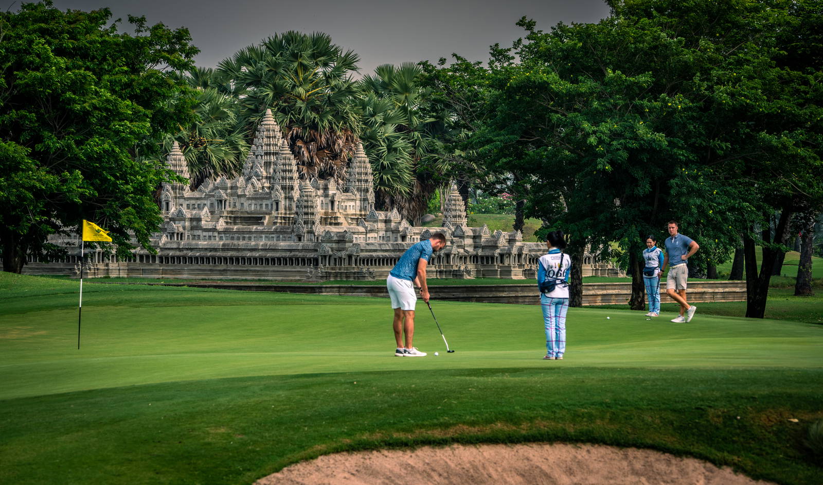 Green, Vattanac Golf Resort (East Course), Phnom Penh, Cambodia