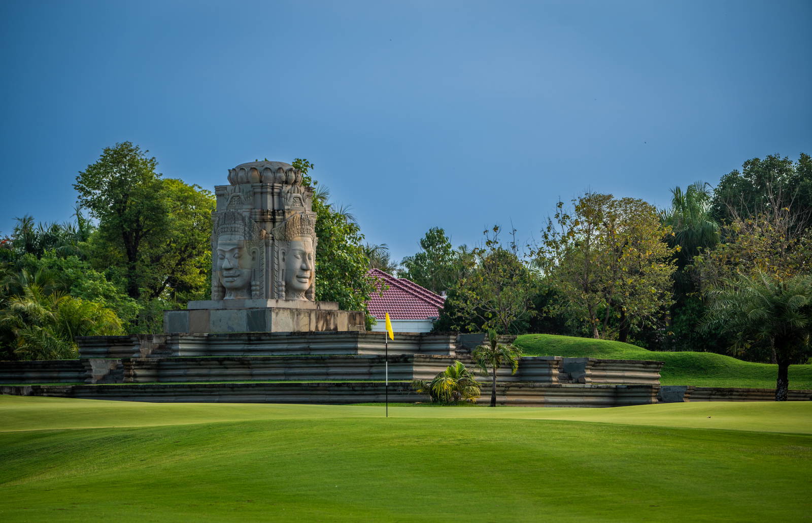 Green, Vattanac Golf Resort (East Course), Phnom Penh, Cambodia