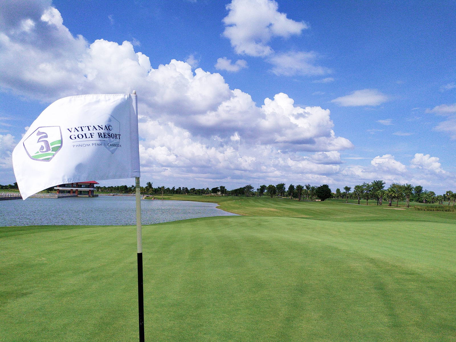 Green, Vattanac Golf Resort (West Course), Phnom Penh, Cambodia