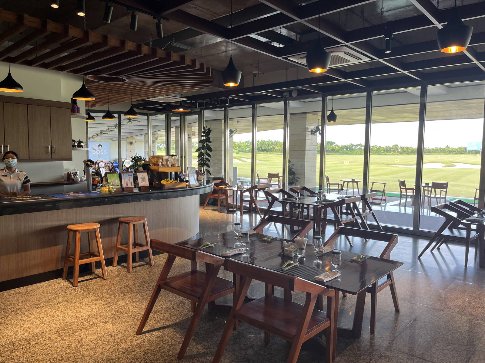 Restaurant, Vattanac Golf Resort (West Course), Phnom Penh, Cambodia