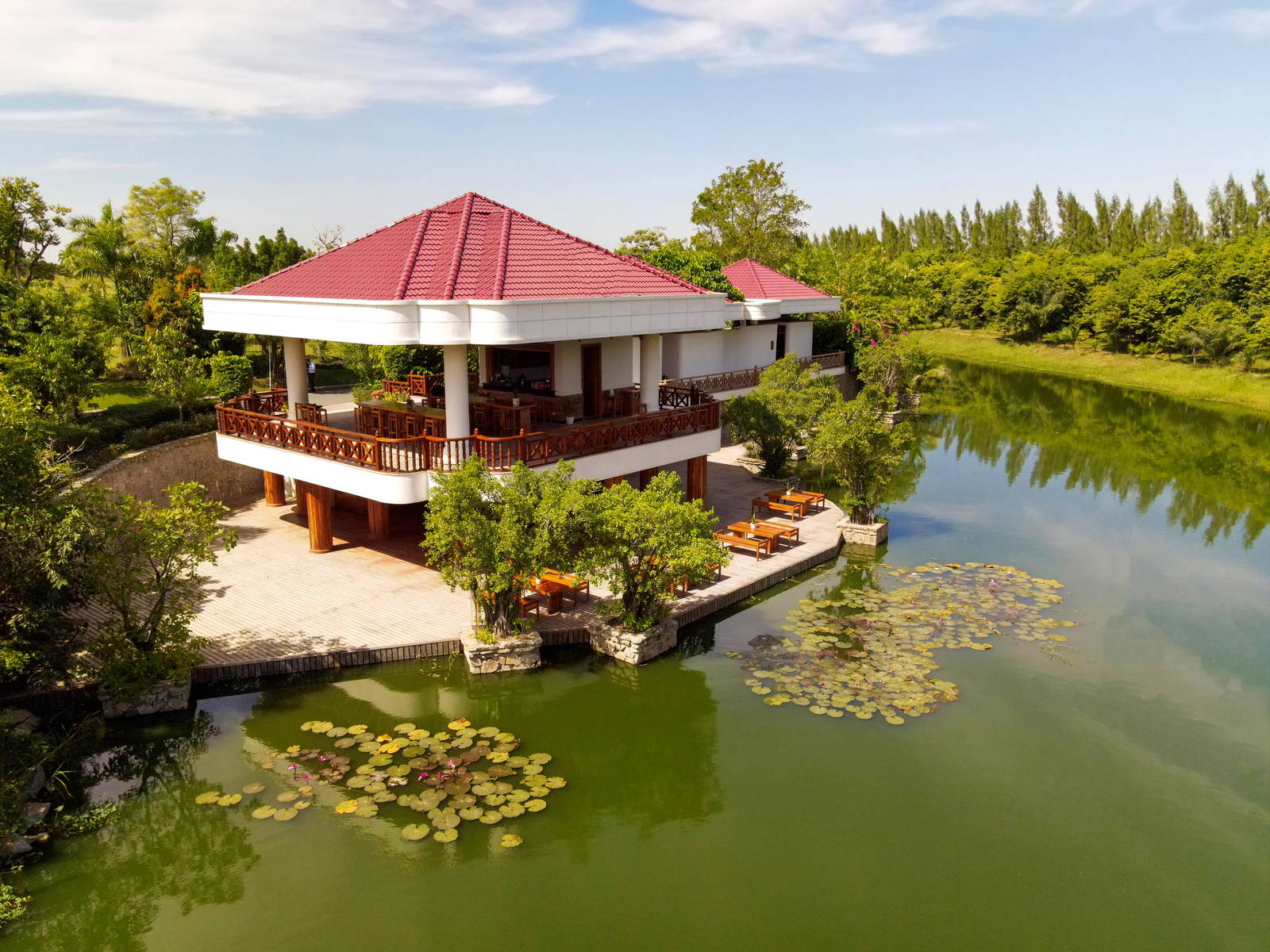 Restaurant, Vattanac Golf Resort (West Course), Phnom Penh, Cambodia