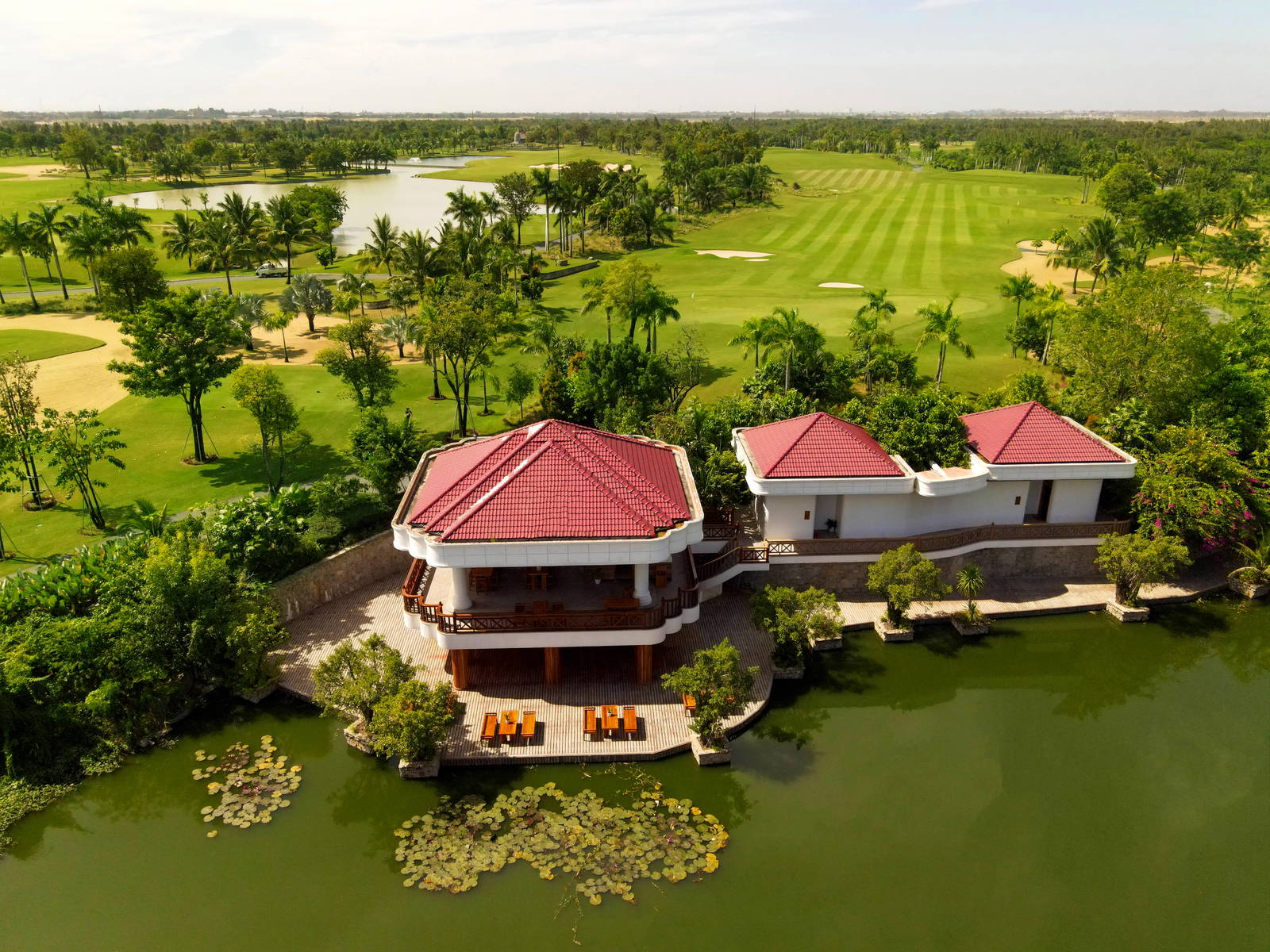 Clubhouse, Vattanac Golf Resort (West Course), Phnom Penh, Cambodia