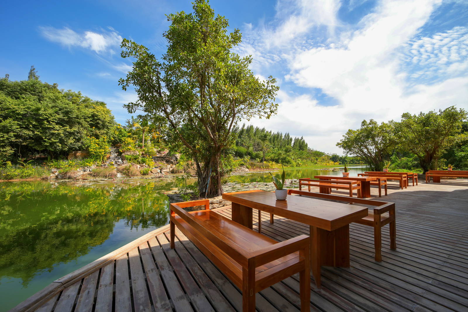 Terrace, Vattanac Golf Resort (West Course), Phnom Penh, Cambodia