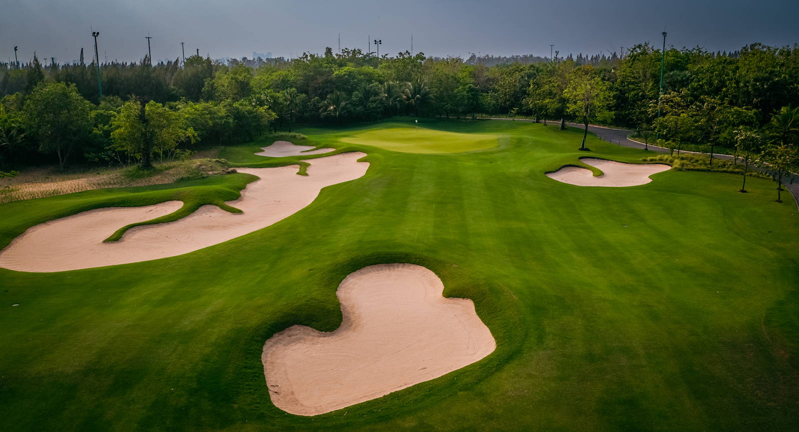 Approach, Vattanac Golf Resort (West Course), Phnom Penh, Cambodia