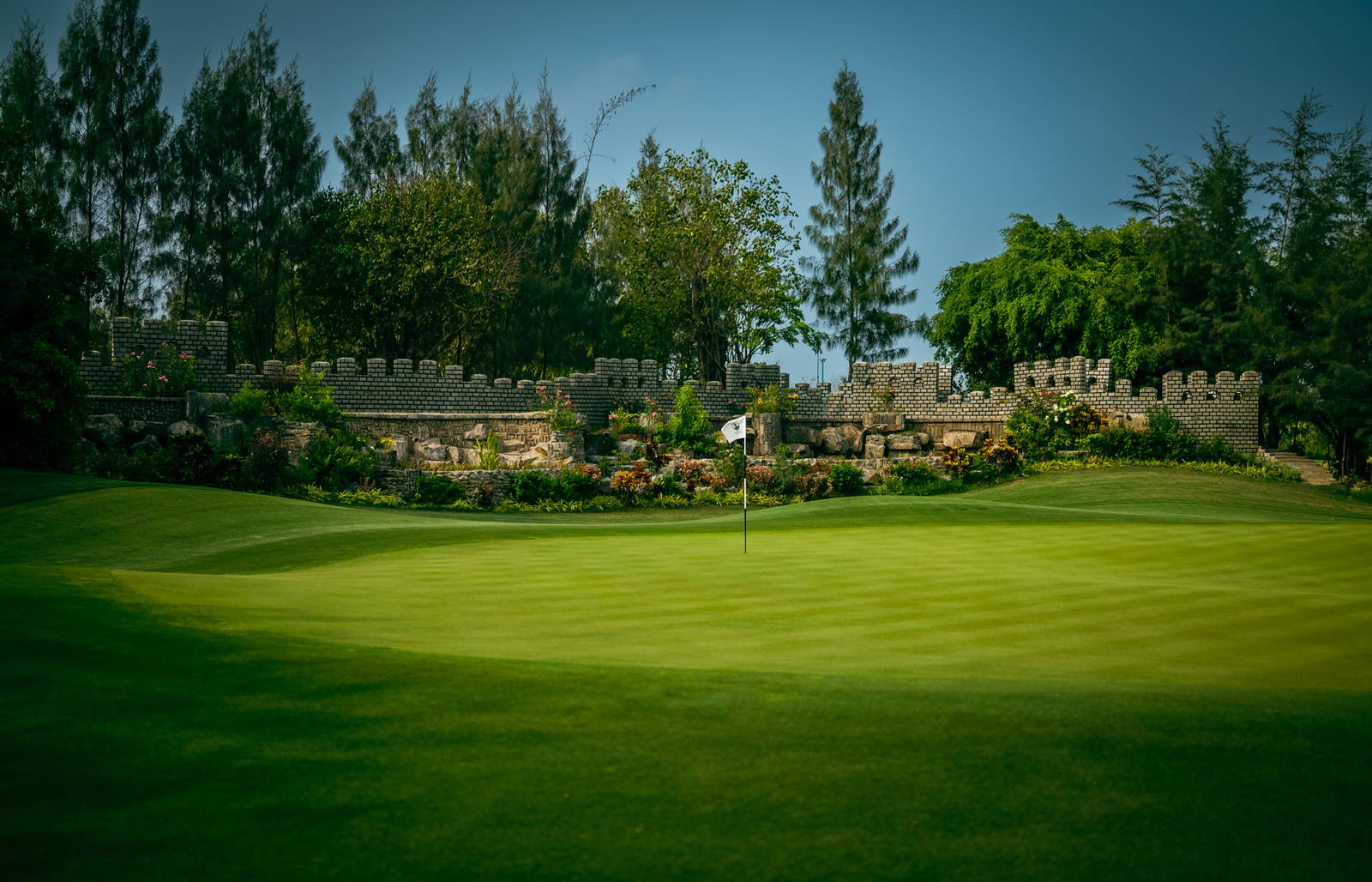 Green, Vattanac Golf Resort (West Course), Phnom Penh, Cambodia