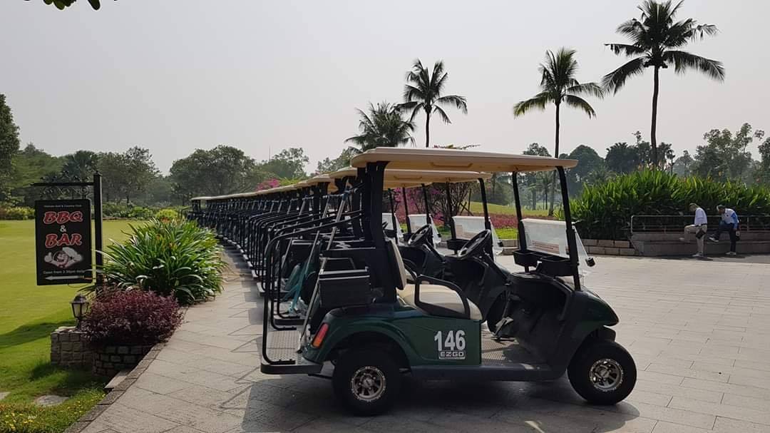 Cart, Vietnam Golf & Country Club, Ho Chi Minh, Vietnam