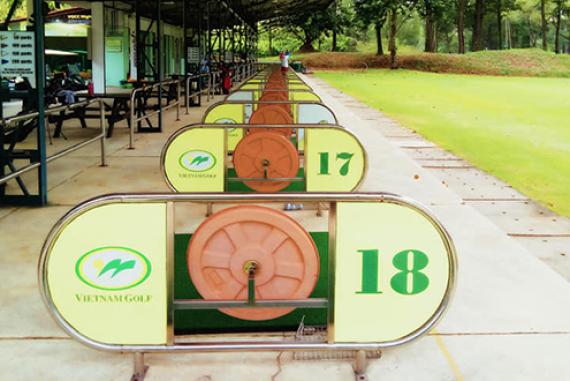 Driving Range, Vietnam Golf & Country Club, Ho Chi Minh, Vietnam