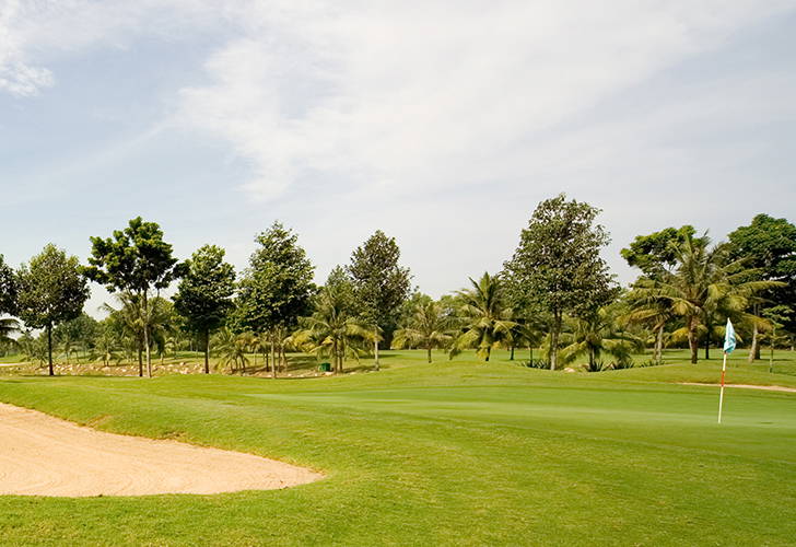 Green, Bunker, Vietnam Golf & Country Club, Ho Chi Minh, Vietnam