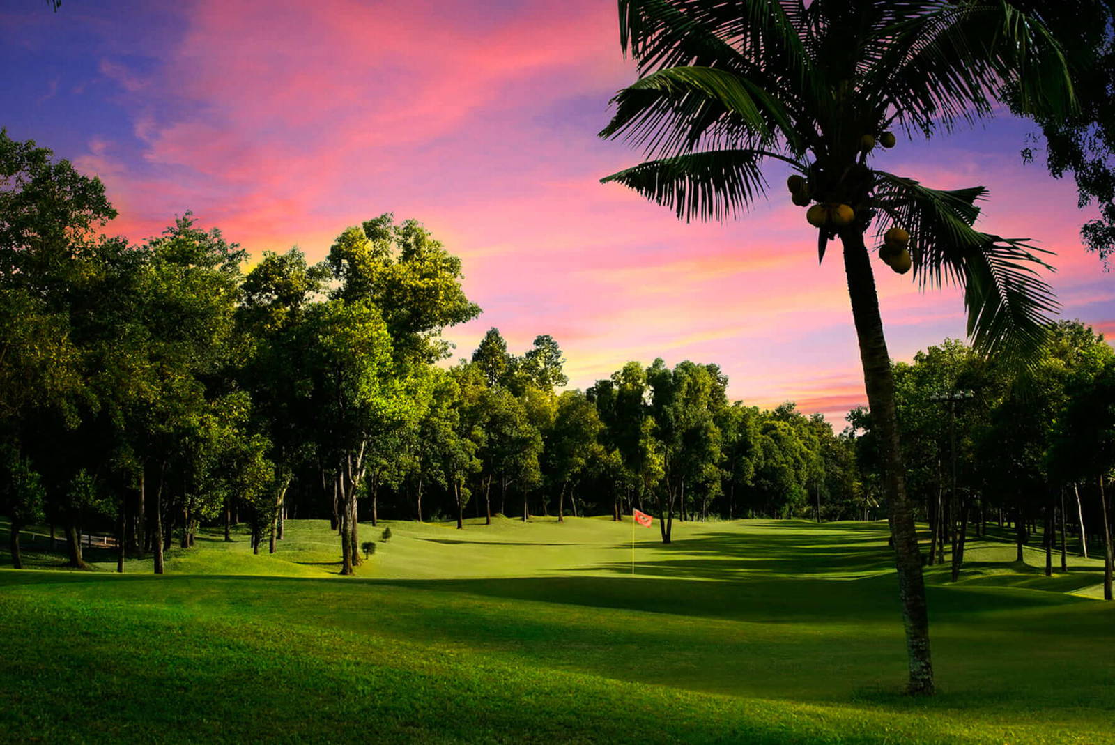 Green, Vietnam Golf & Country Club, Ho Chi Minh, Vietnam