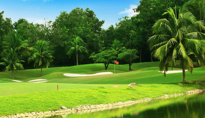 Green, Vietnam Golf & Country Club, Ho Chi Minh, Vietnam