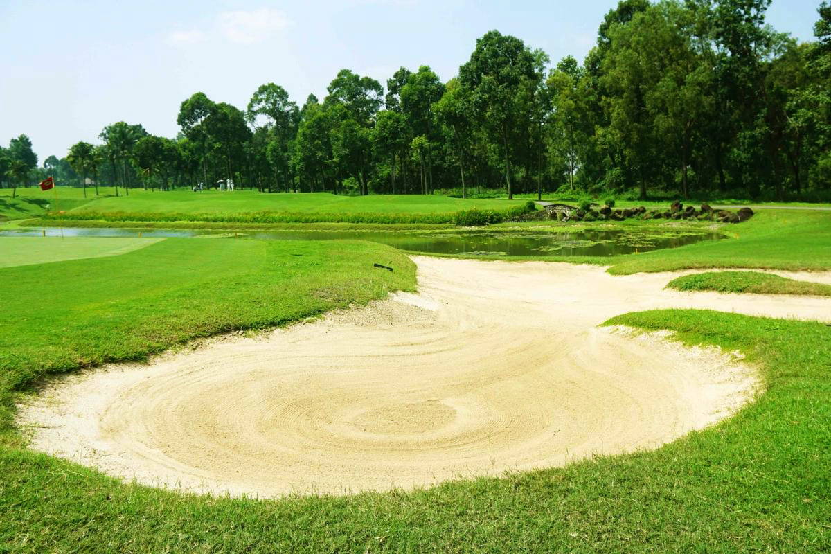 Greenside Bunker, Vietnam Golf & Country Club, Ho Chi Minh, Vietnam