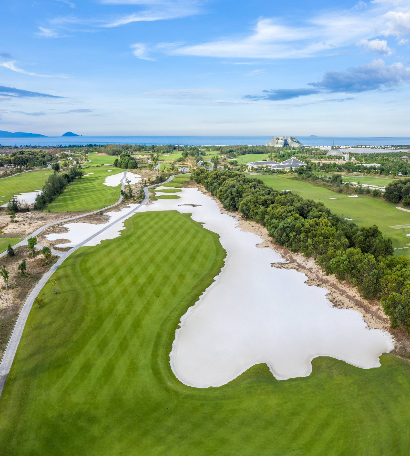 Aerial View, Vinpearl Golf Nam Hoi An, Da Nang / Hoi An, Vietnam