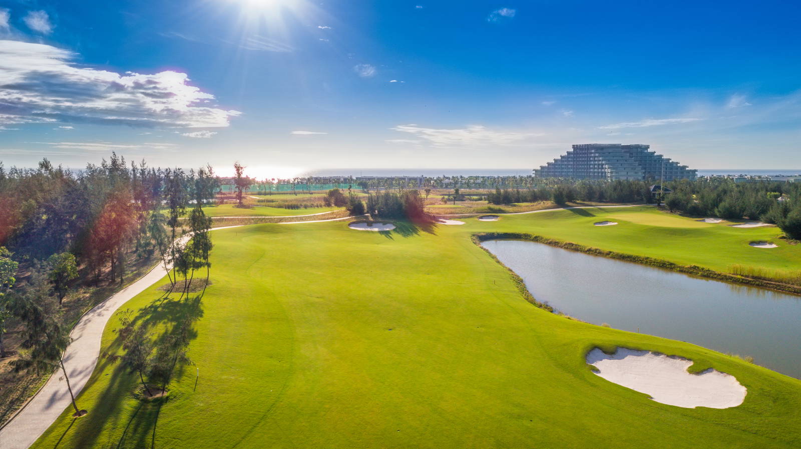 Fairway, Aerial View, Vinpearl Golf Nam Hoi An, Da Nang / Hoi An, Vietnam