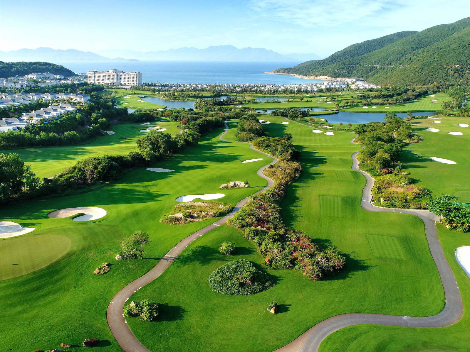 Aerial View, Vinpearl Golf Nam Hoi An, Da Nang, Vietnam