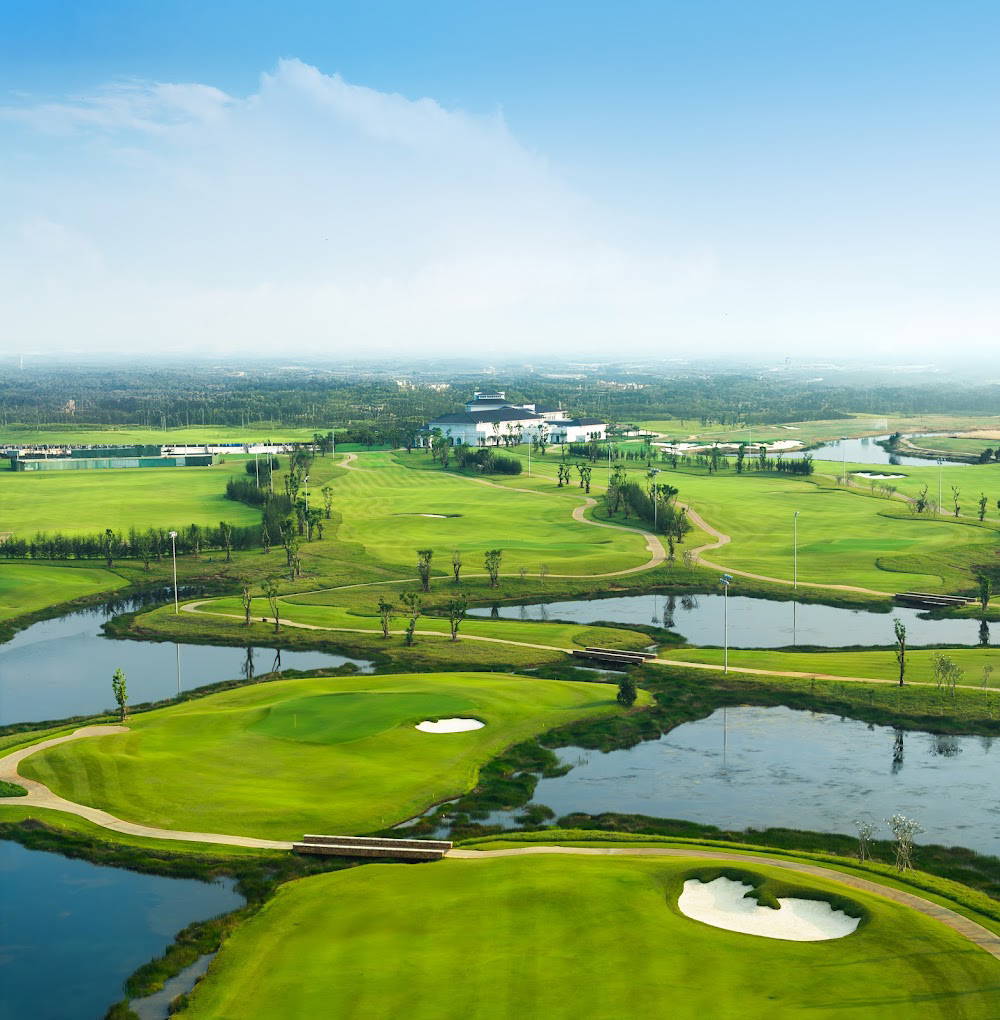 Aerial View, Vinpearl Golf Léman (North Course), Ho Chi Minh, Vietnam