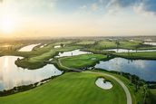 Aerial View, Vinpearl Golf Léman (North Course), Ho Chi Minh, Vietnam